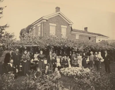 Portrait of a Family, near Meadville, Pennsylvania