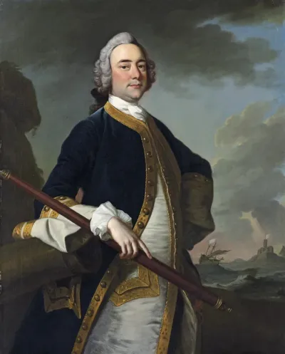 Portrait of a Flag Officer of The White Squadron