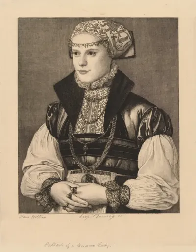 Portrait of a German Lady