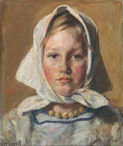 Portrait of a girl.