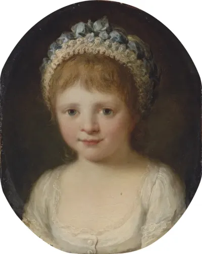 Portrait of a girl, possibly Theresa Robinson (1775-1856) daughter of John Parker, 1st Lord Boringdon