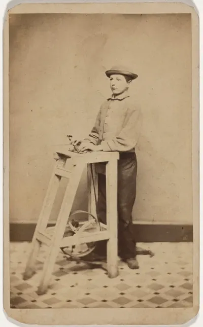 Portrait of a Knife Sharpener