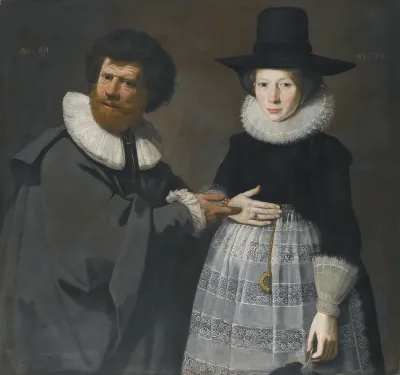 Portrait of a lady and a gentleman