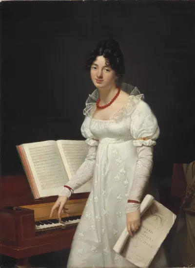 Portrait of a Lady at a Pianoforte