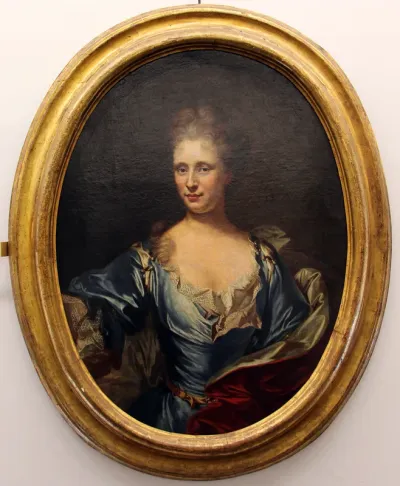 Portrait of a Lady in blue
