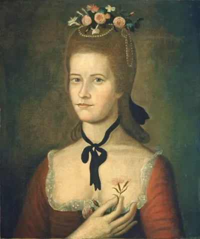 Portrait of a Lady in Red