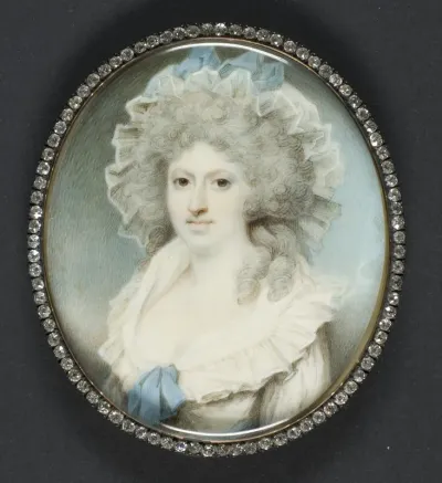 Portrait of a Lady, said to be Mrs. Fitzherbert (1756-1837)