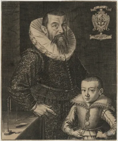 Portrait of a Man and His Son