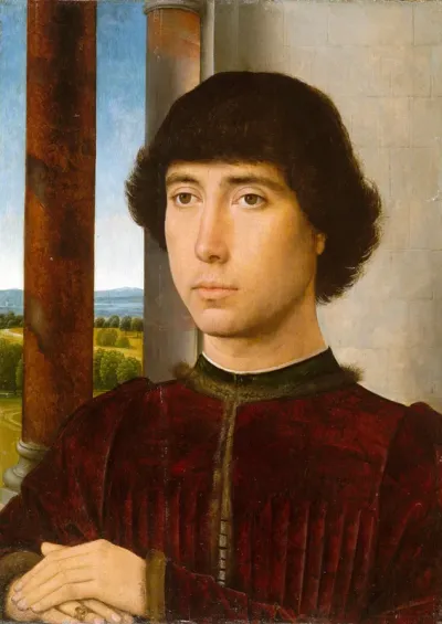 Portrait of a Man at a Loggia