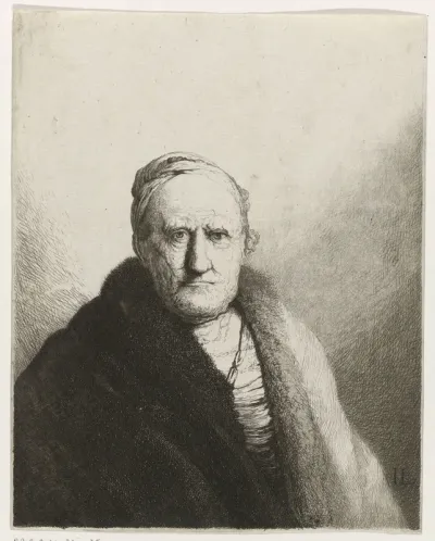 Portrait of a Man in a Fur Coat