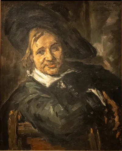 Portrait of a man in a slouch hat (after Frans Hals)