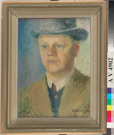 Portrait of a Man (Martti Lindforss, Artist's Brother)
