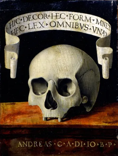 Portrait of a Man - Memento Mori