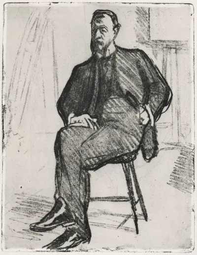 Portrait of a Man Sitting