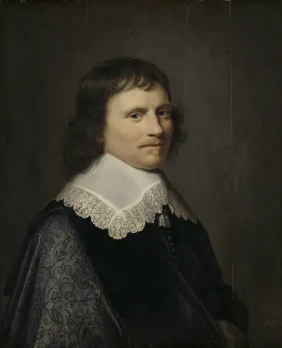 Portrait of a man, thought to be Salomon van Schoonhoven (1617-53), lord lieutenant of Putten
