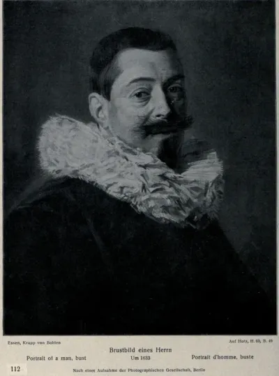 Portrait of a man with a beard and ruff collar