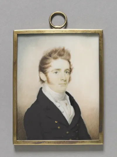 Portrait of a Man with a Cleft Lip