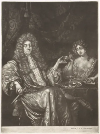Portrait of a Man with a Prostitute