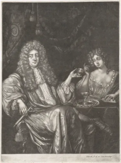 Portrait of a Man with a Prostitute