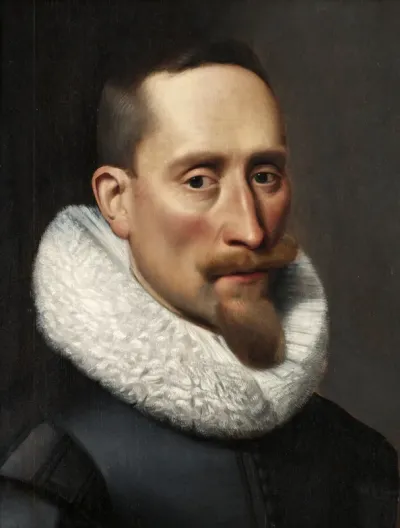 Portrait of a man with a ruff