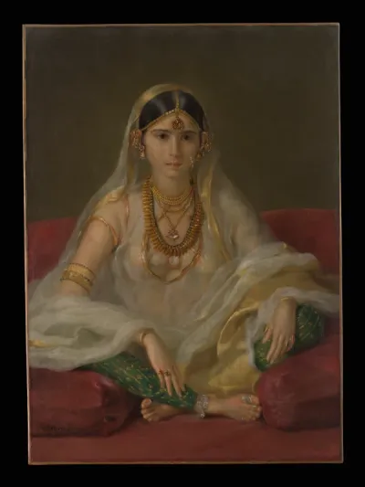 Portrait of a Mughal Woman
