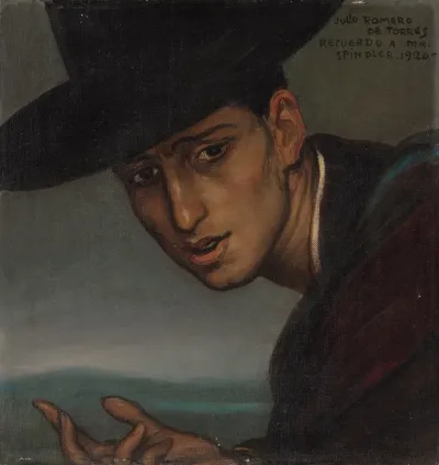 Portrait of a Rafael Romero, the artist's son