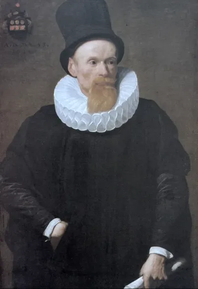 Portrait of a red-bearded man