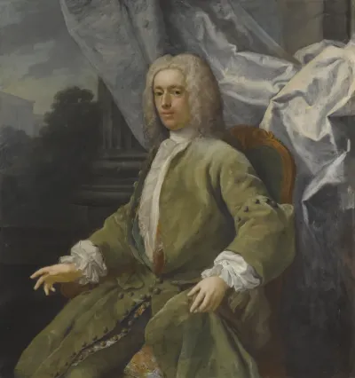 Portrait of a Seated Gentleman, Three Quarter Length