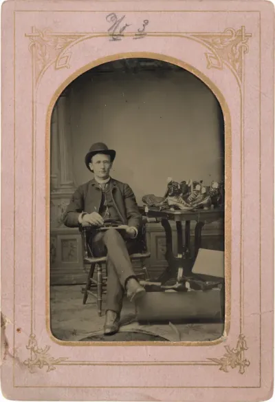 Portrait of a Shoe Salesman