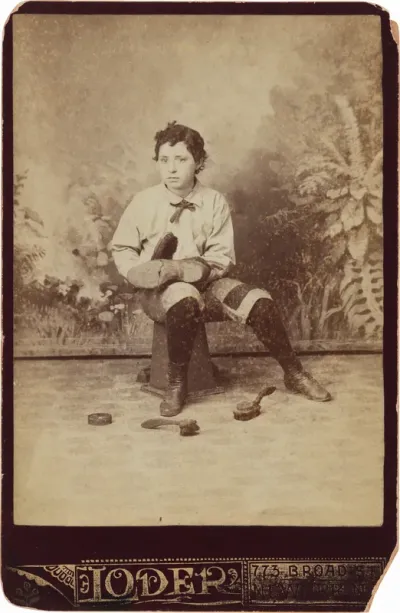 Portrait of a Shoeshine Boy