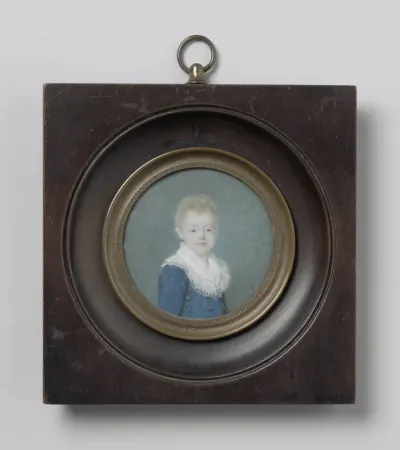 Portrait of a six-year-old Boy of the Bus Family