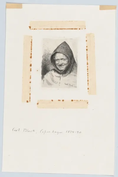 Portrait of a smiling monk