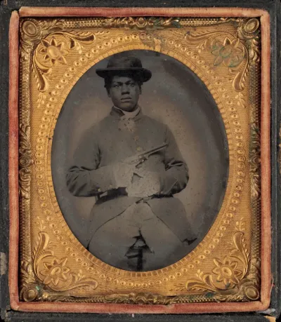 Portrait of a USCT Private