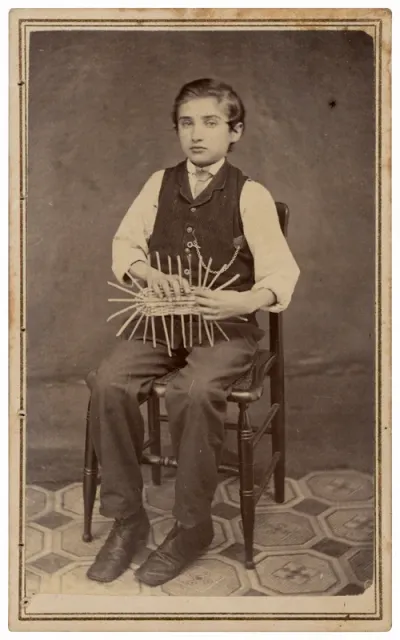 Portrait of a Wicker Chair Maker