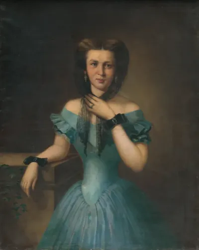 Portrait of a widow