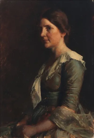 Portrait of a woman.