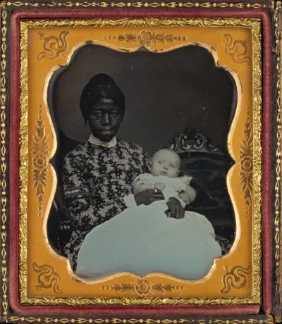 Portrait of a Woman and Baby