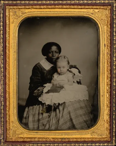 Portrait of a Woman and Child