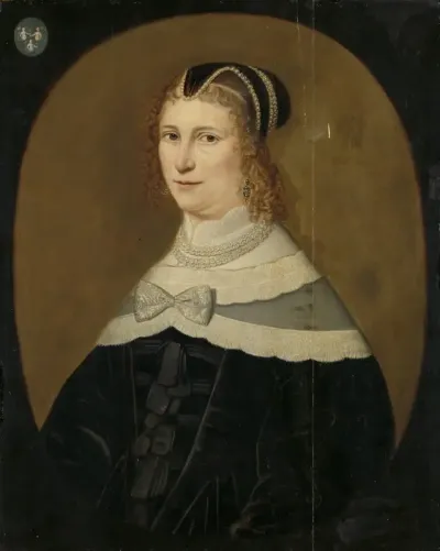 Portrait of a Woman, called Theodora de Visscher, Wife of Jacob Rijswijk