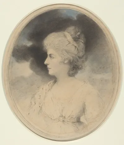 Portrait of a Woman in Profile