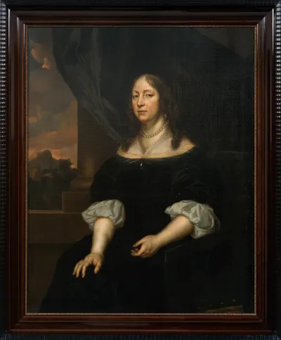 Portrait of a woman, probably Cecilia Elisabeth Tamminga (1652-1718)