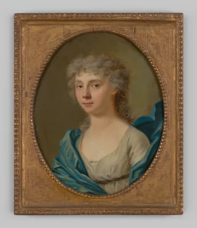 Portrait of a woman, probably Zenobie Arnoldine Emilie Barones van Spaen la Lecq (1784-1804)
