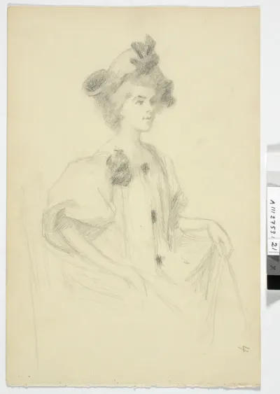 Portrait of a Woman Sitting
