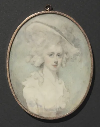 Portrait of a Woman with a Hat