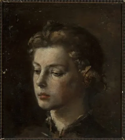 Portrait of a young girl