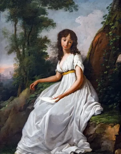 Portrait of a young girl