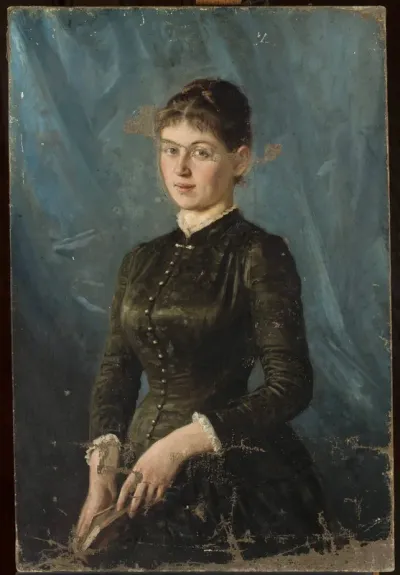 Portrait of a young lady