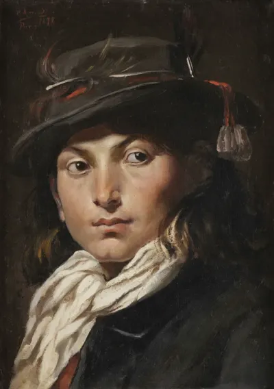 Portrait of a young man - Study of a head