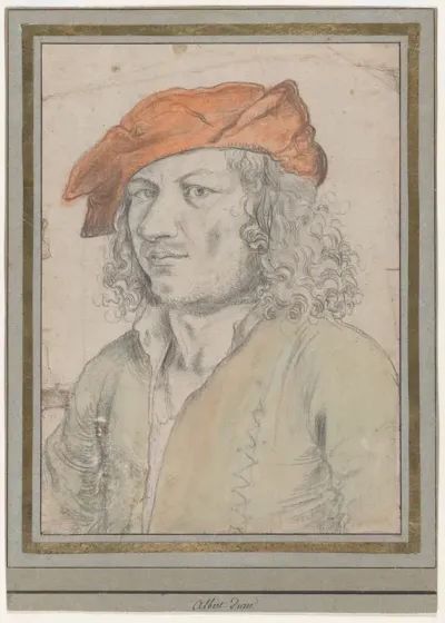 Portrait of a Young Man Wearing a Hat