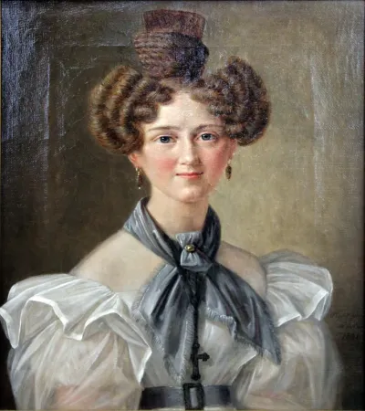 Portrait of a young woman